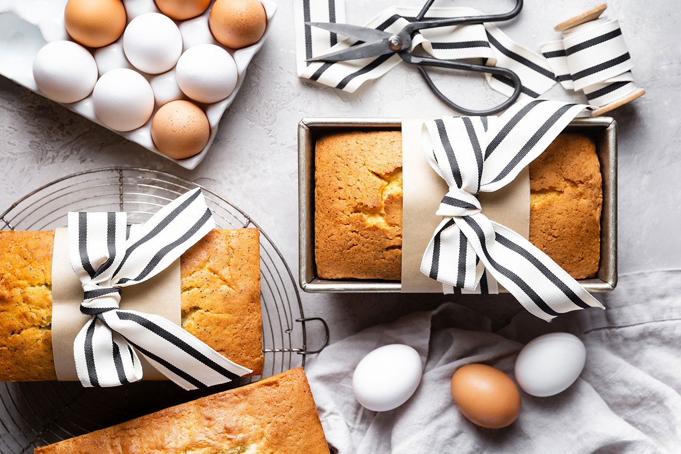 Pound Cake 3 Ways